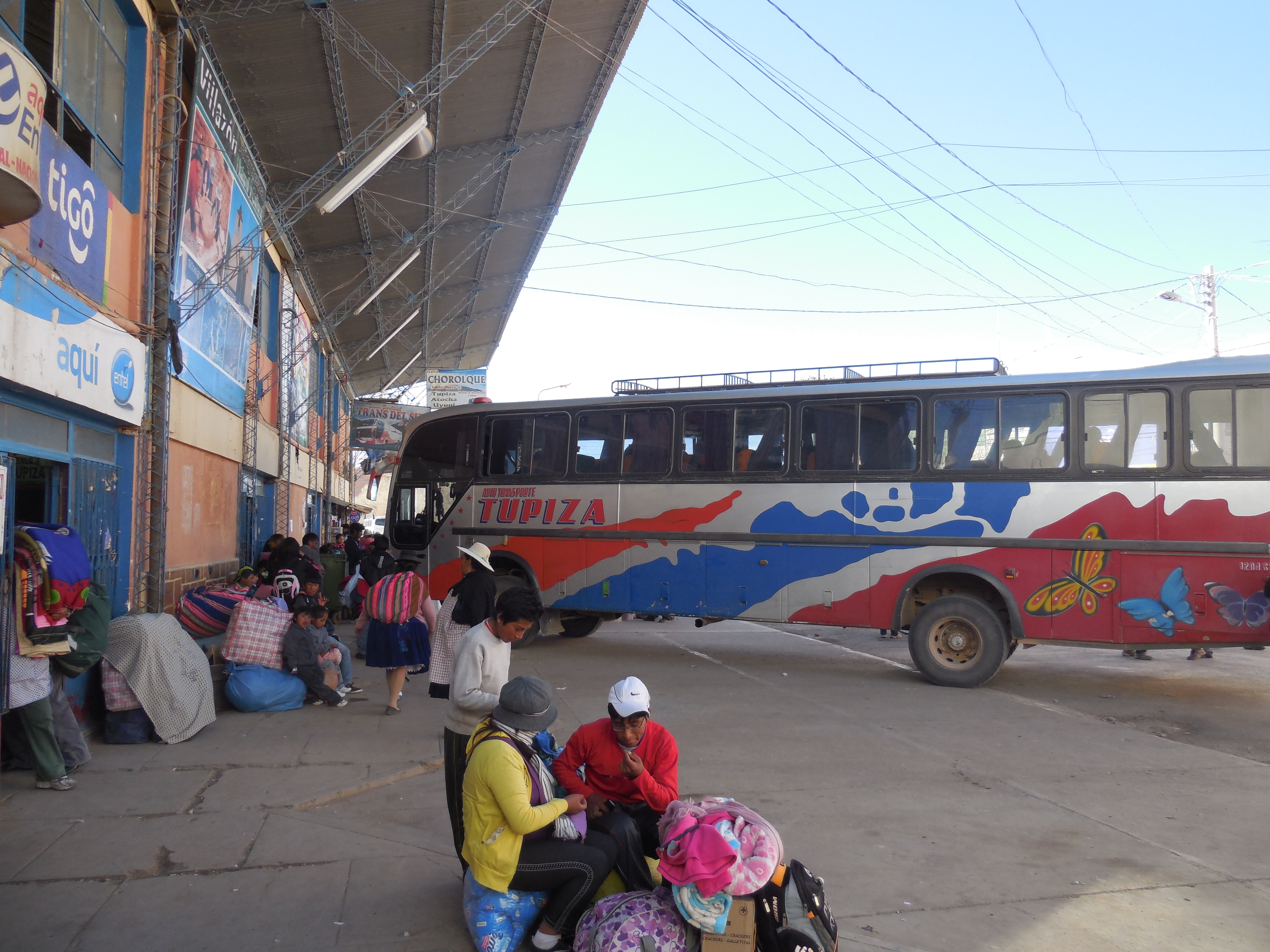 Grenzübergang Argentinien Bolivien La Quiaca Villazon