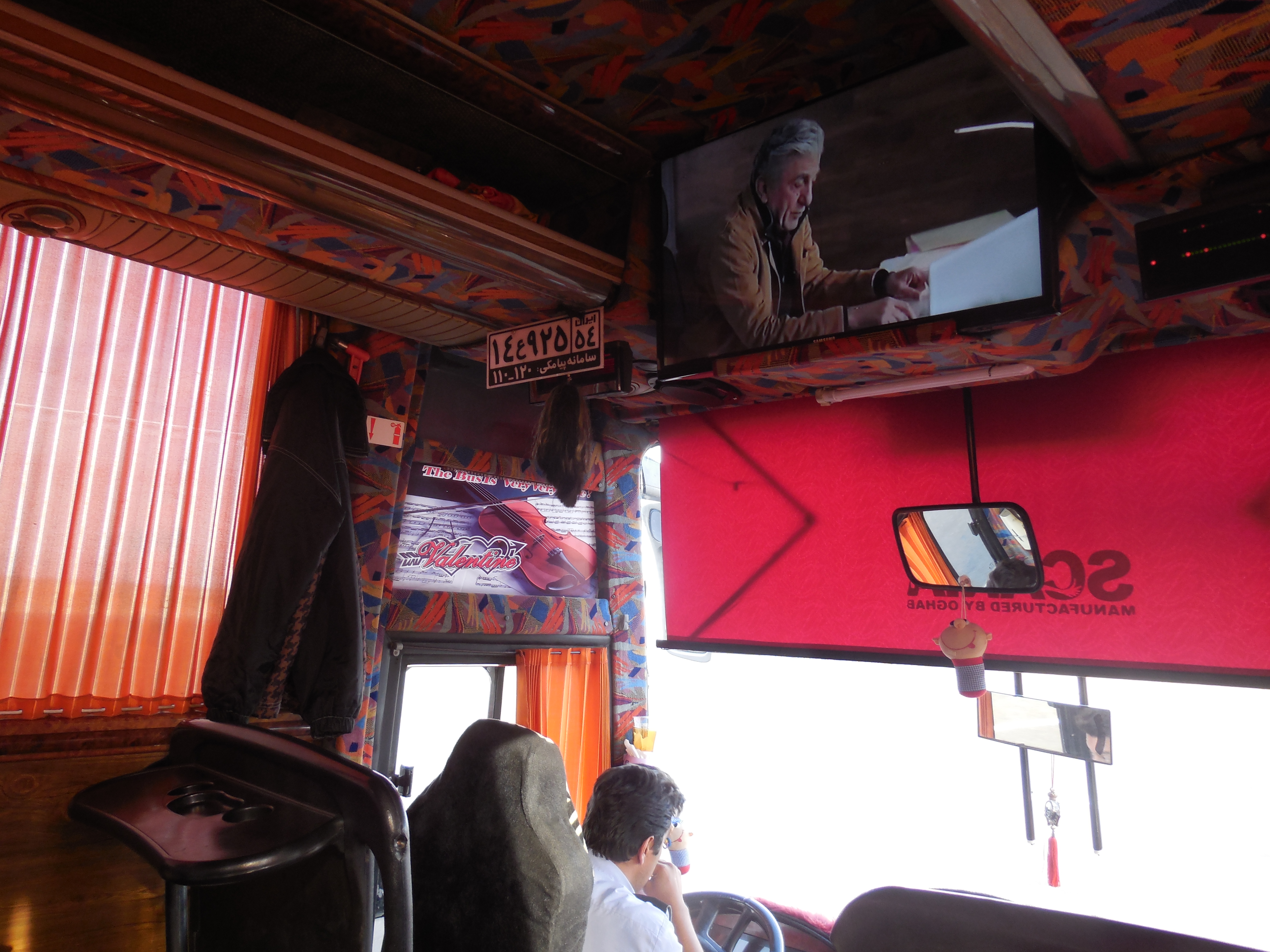 Isfahan Yazd Bus Reise Erfahrung